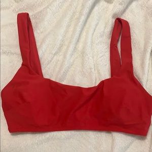 aerie scoop neck swim top